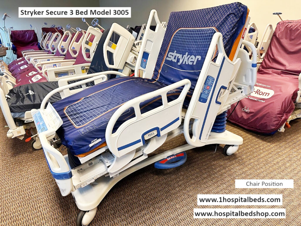 Stryker Secure 3 Bed | Orange County Ca. Hospital Beds